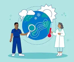 تاثیر تغییرات اقلیمی بر سلامت روان